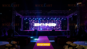 Corporate Event Setup - James Bond Theme - MICEkart